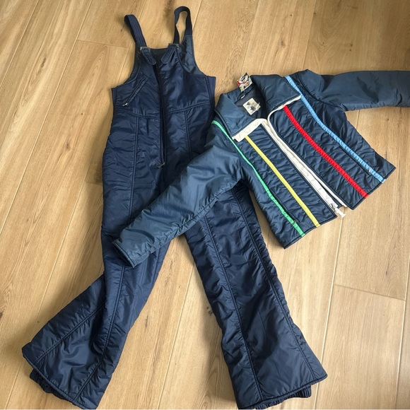 Jackets & Blazers - Vintage Number 1 Sun Ski Jacket and Bib